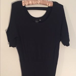 Guess black knit dress